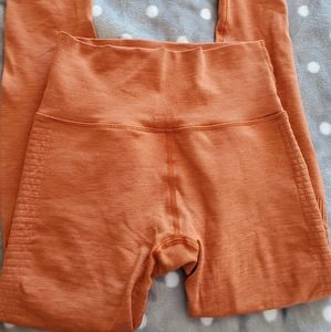 Alphalete Halo Legging - Burnt Orange Small